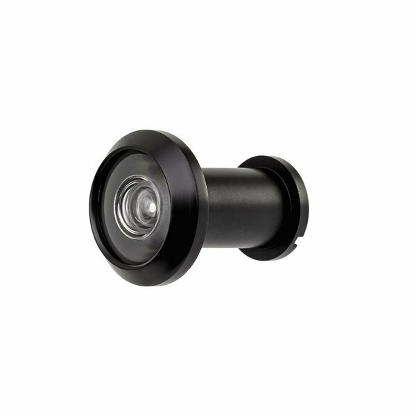 Pamex 180 Degree Door Viewer for 1in to 1-2/3in Matte Black Finish DD01181BL